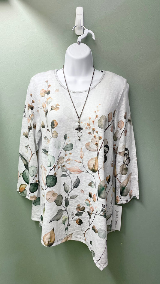Jess & Jane Light Garden Top