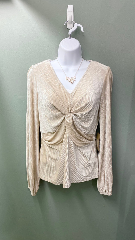 Tru Luxe Twist Front Top