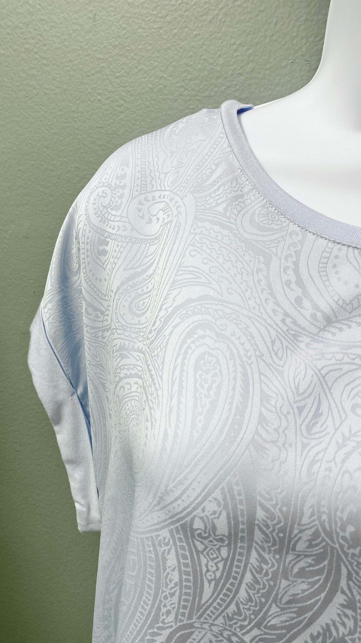 Soya Concept Blue Paisley Front Top