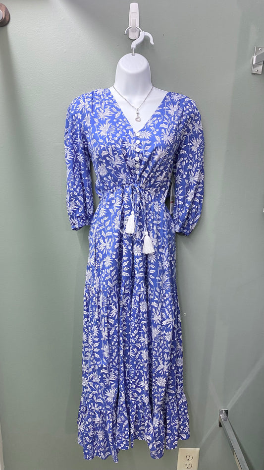 Karen Kane Tiered Midi Dress