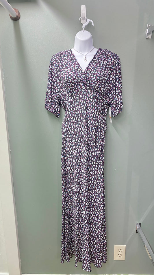 Karen Kane Puff Sleeve Maxi Dress