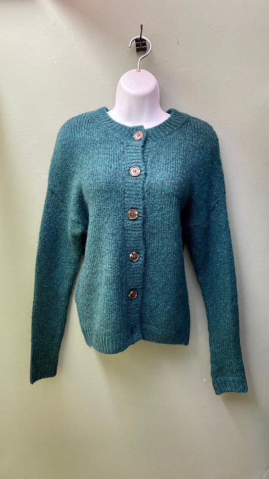 Clearance - Soya Green Button Down