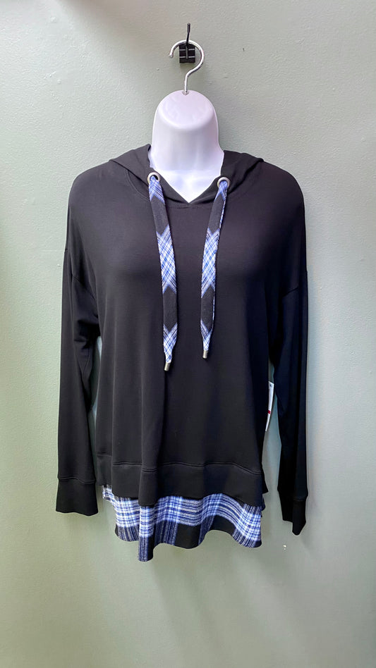 Karen Kane Contrast Hoodie