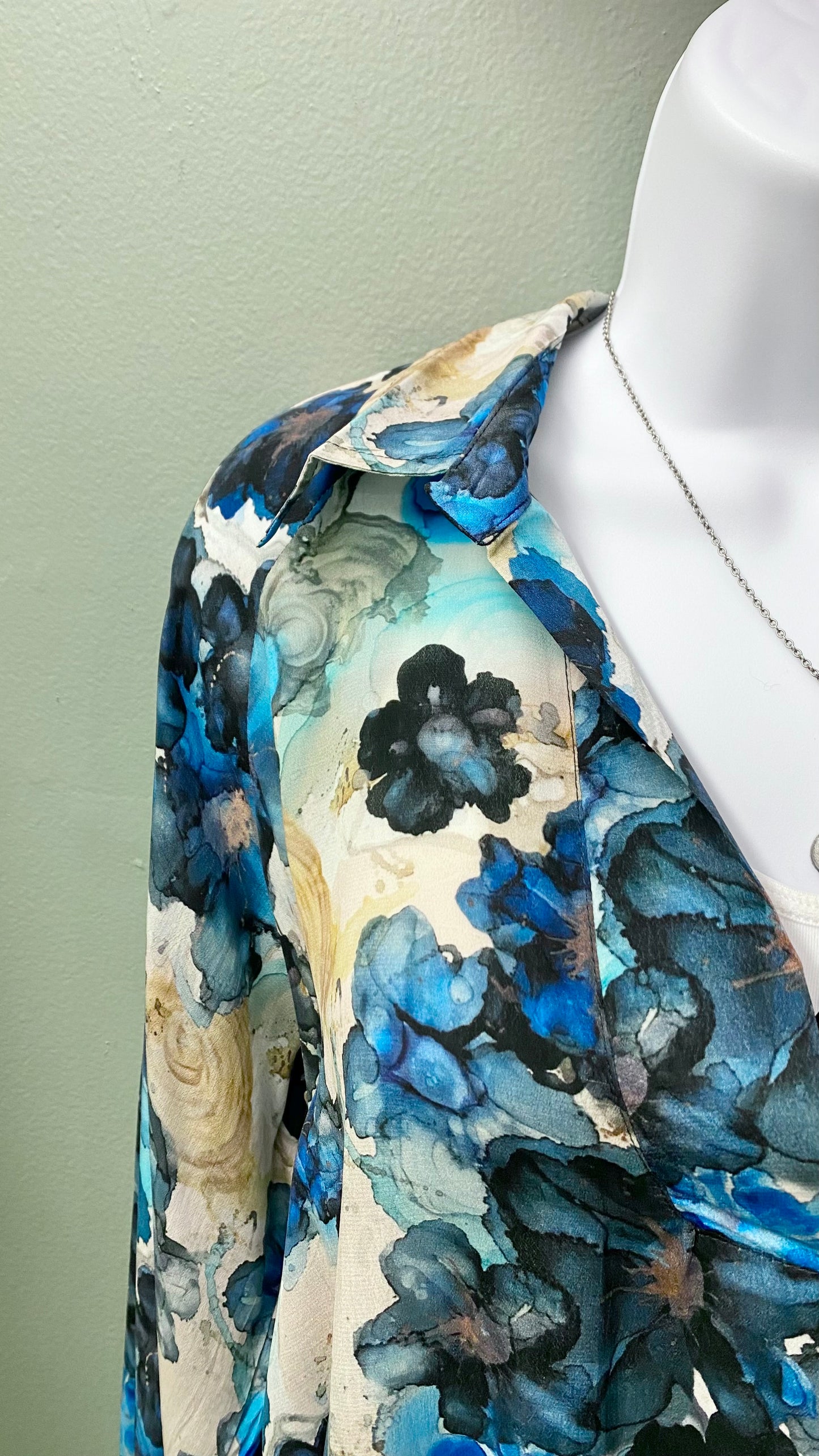 APNY Floral Pullover Blouse