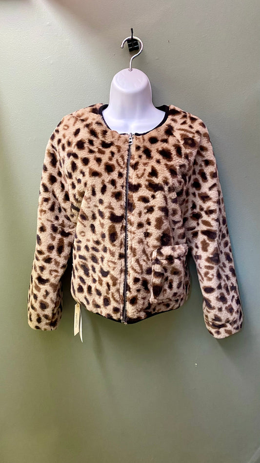 Clearance - Dylan Reversible Leopard Print