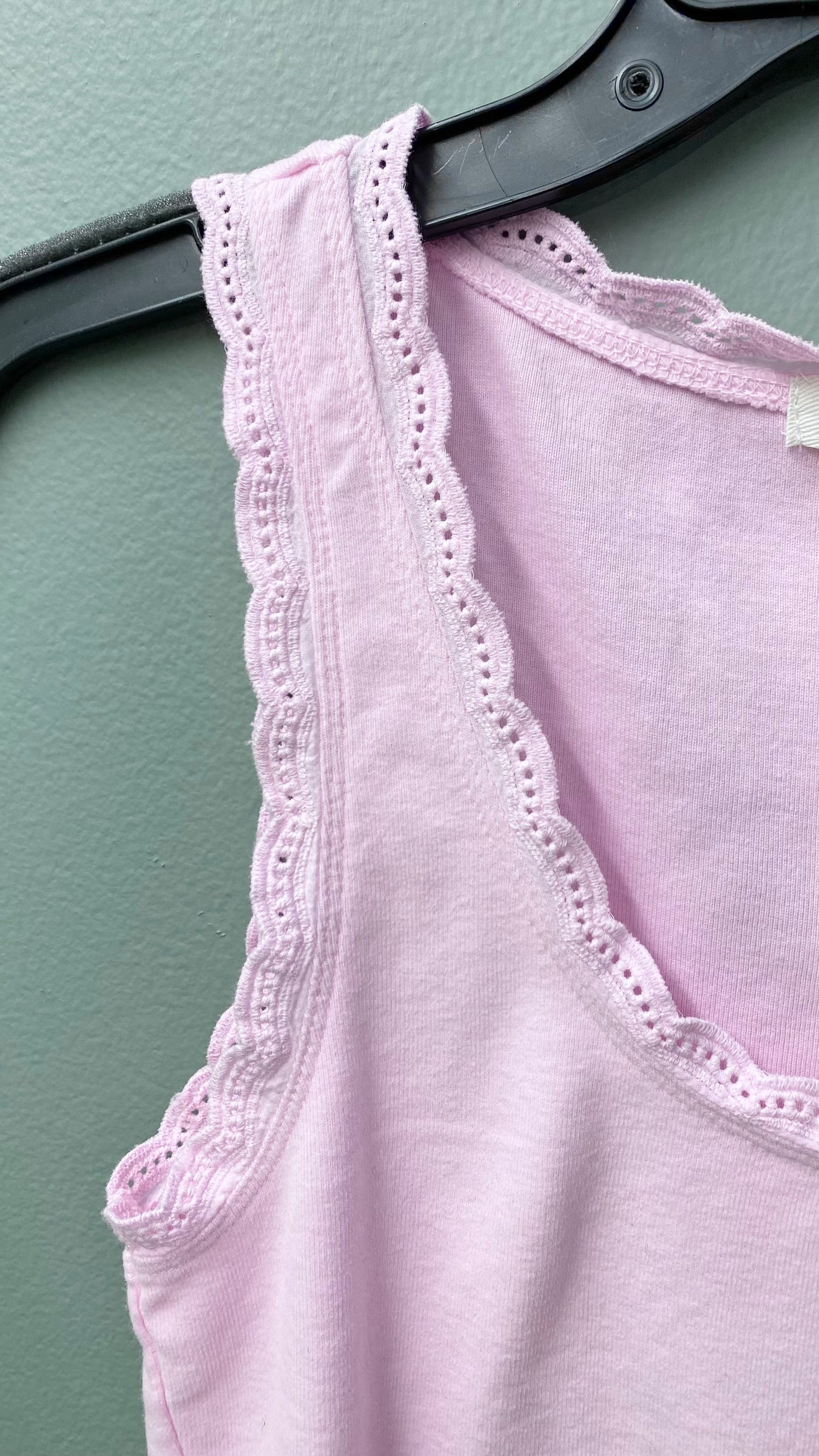 Dylan Buttery Soft Pink Scoop Neck Tank