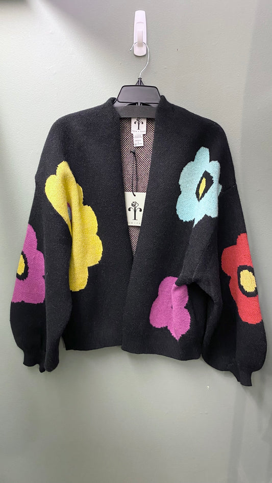 Rain + Rose Floral Sweater