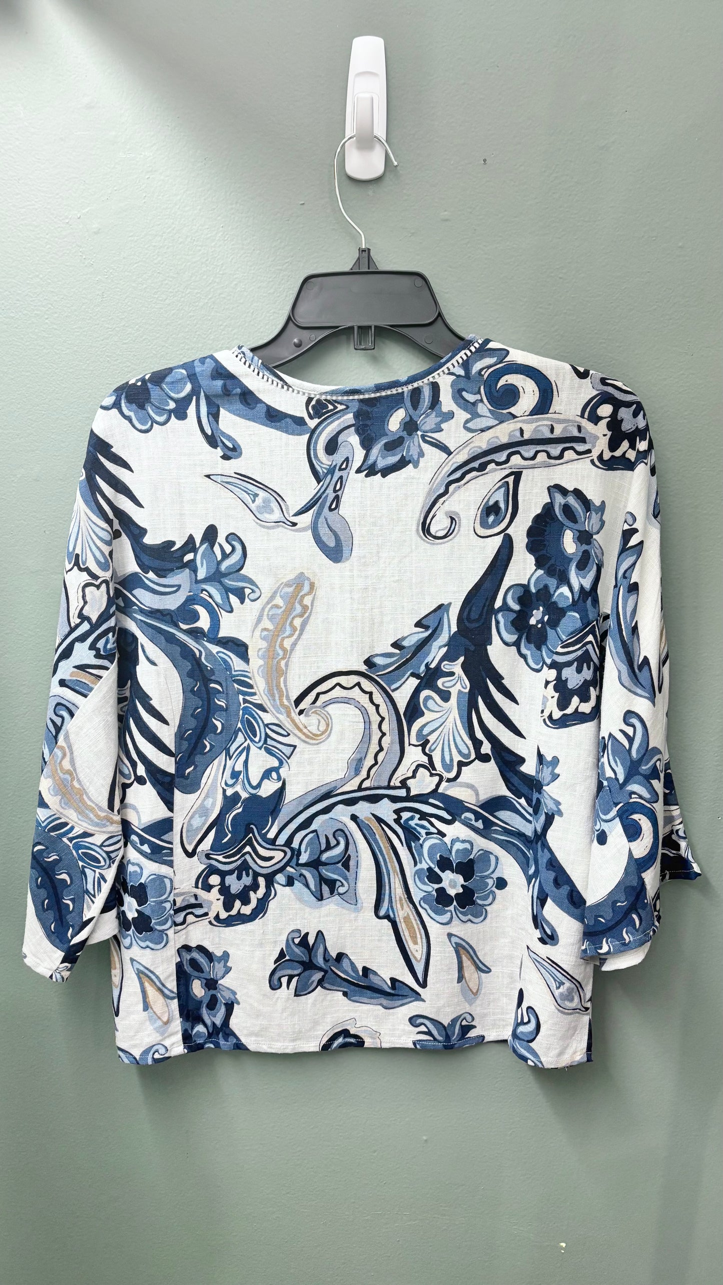 * Charlie B Printed Dolman Sleeve Blouse