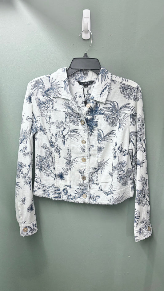 * Charlie B Printed Linen Jacket