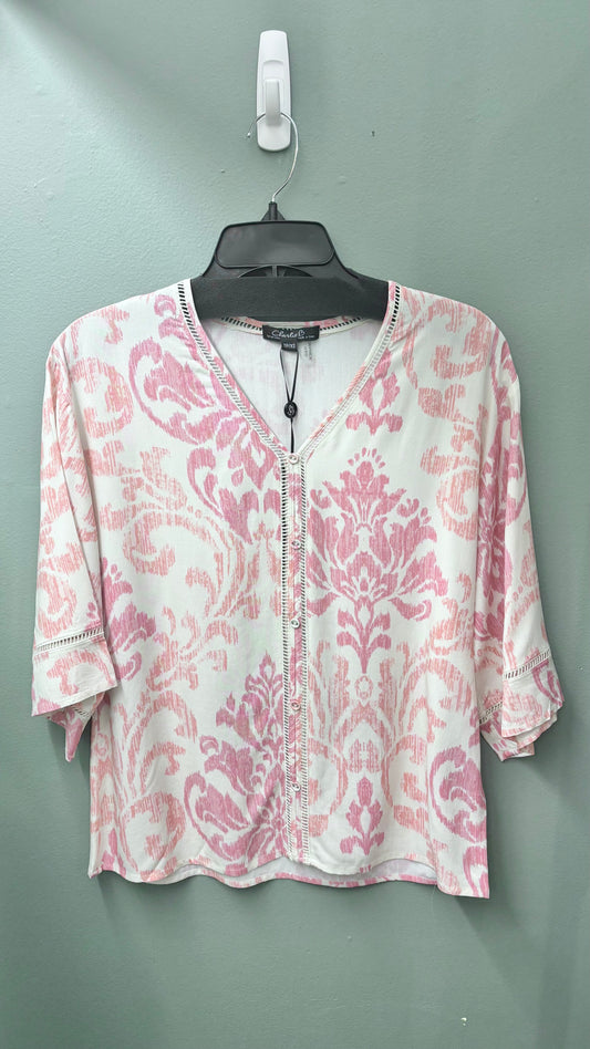 * Charlie B Elbow Sleeve Blouse