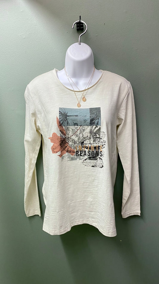 Clearance - Soya Concept Printed Long Sleeve