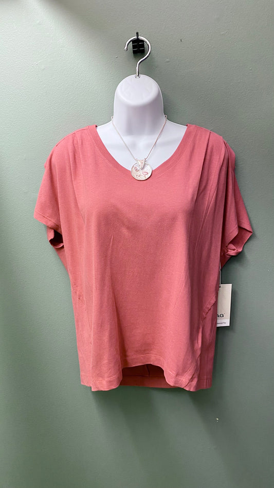 JAG Ruffled Sleeve Shirt - Coral or Seafoam