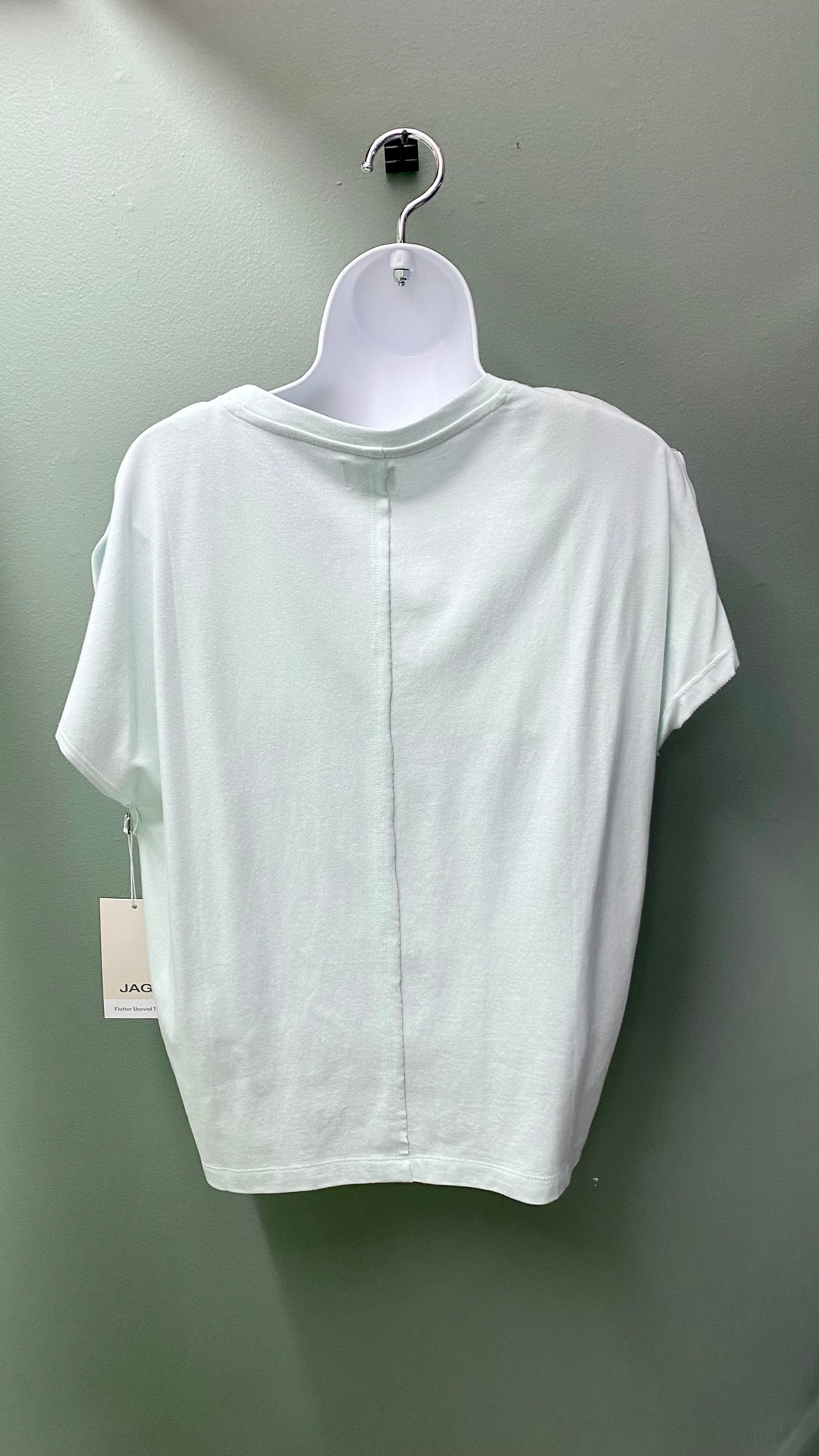 JAG Ruffled Sleeve Shirt - Coral or Seafoam
