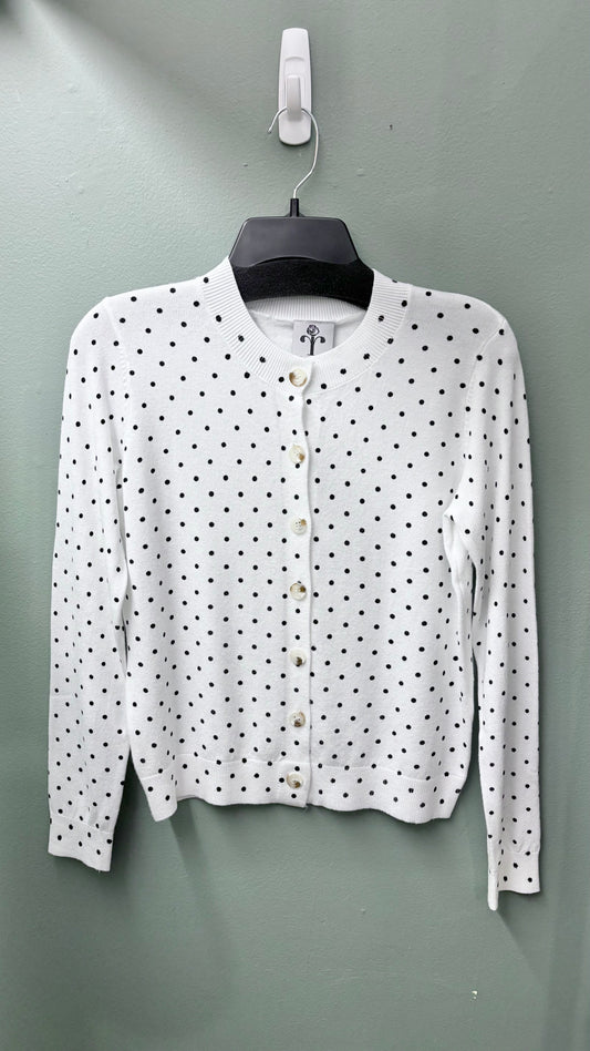 * Rain + Rose Polka Dot Lightweight Cardigan Sweater