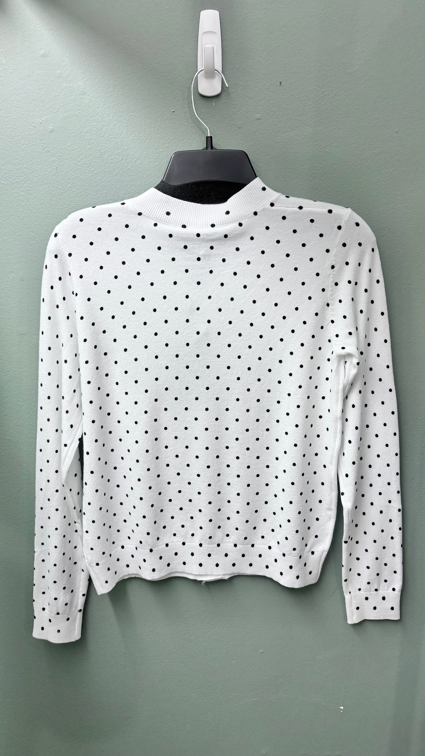 * Rain + Rose Polka Dot Lightweight Cardigan Sweater