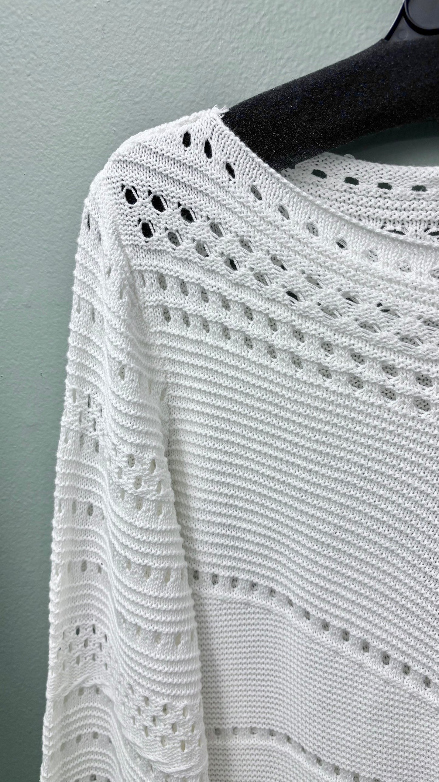 * Rain + Rose Crochet Bell Sleeve Top