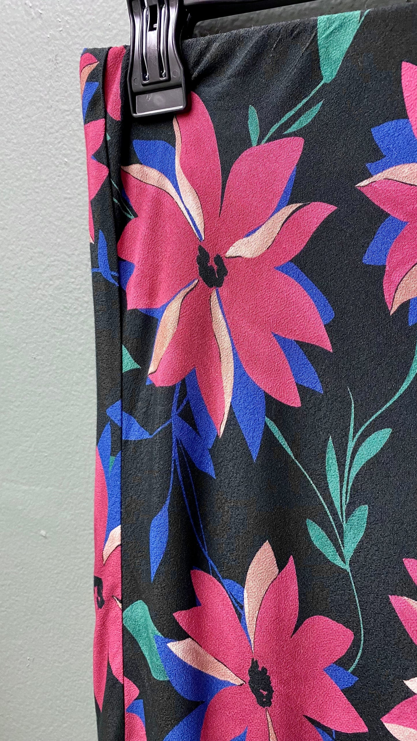 Clearance - Karen Kane Bias Cut Midi - Floral