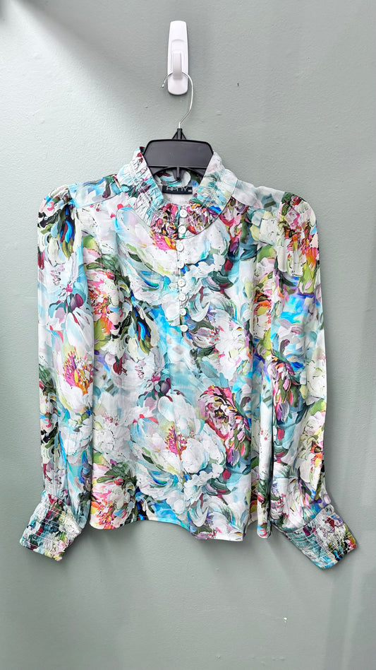 * APNY Puff Sleeve Blouse