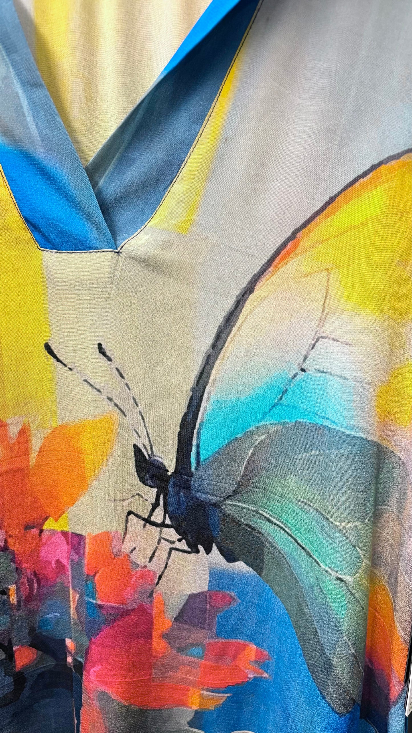 * APNY Butterfly Print Top