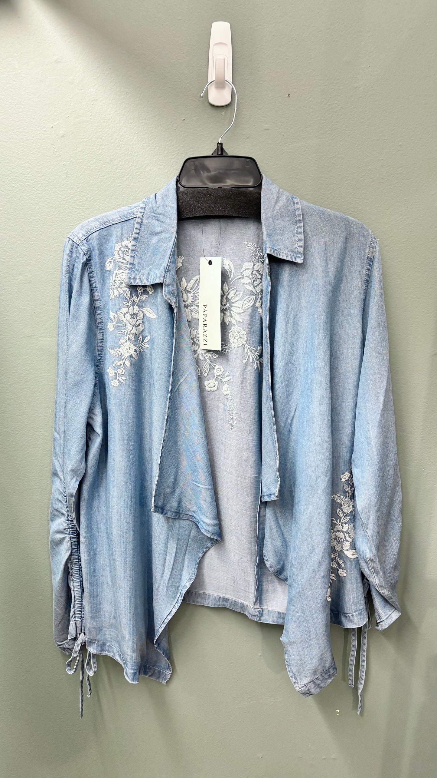 * Paparazzi Tencel Embroidered Jacket