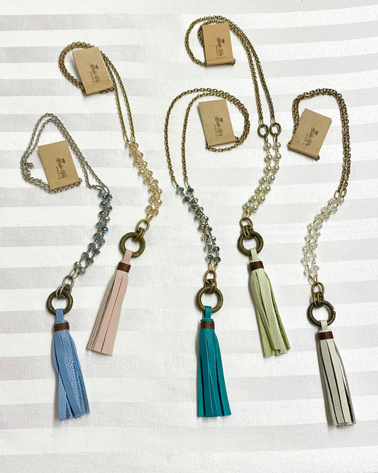 Belle Via Tassel Necklace