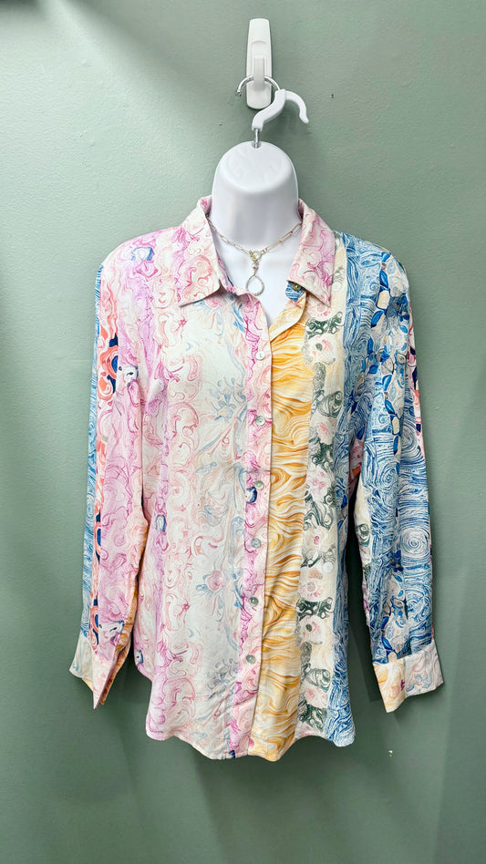Charlie B Printed Blouse