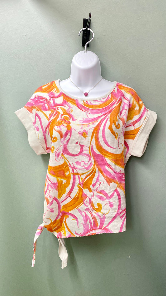 Clearance - Charlie B Printed Linen Combo