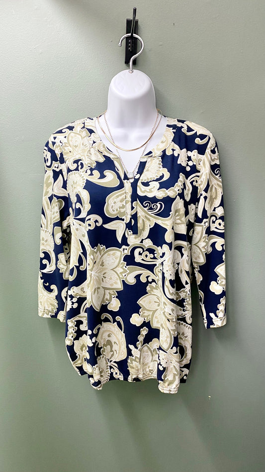 Sunday Cream Paisley Top