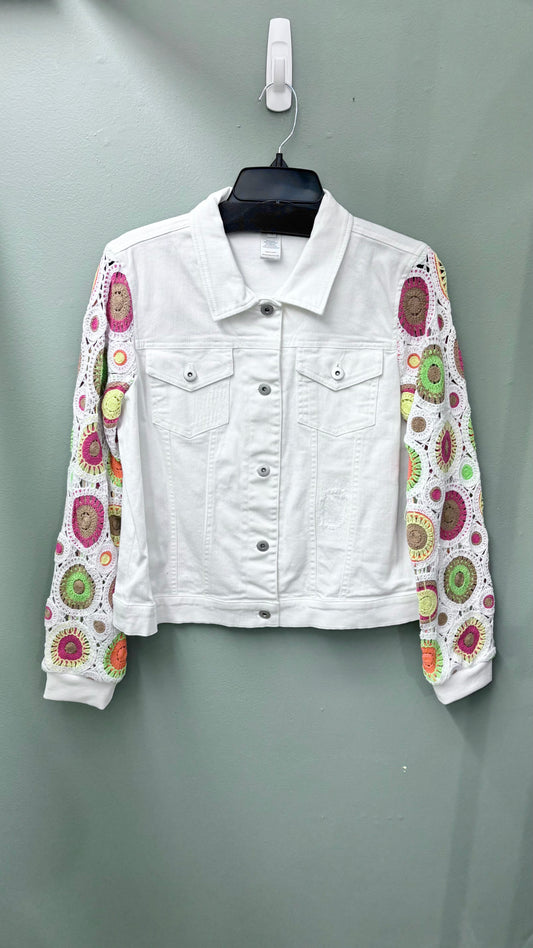 Multiples Crochet Sleeve Jacket