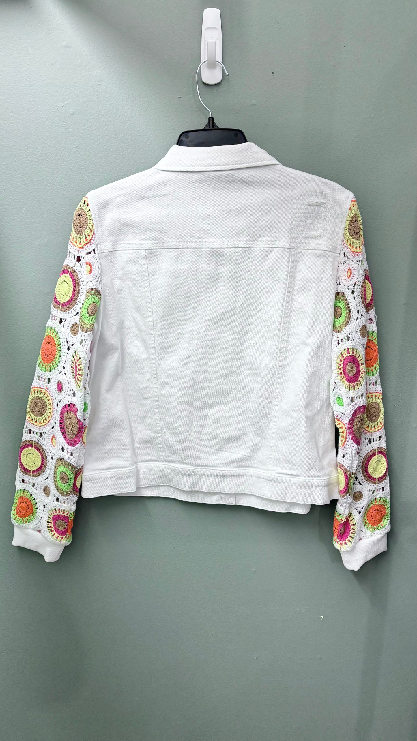 Multiples Crochet Sleeve Jacket