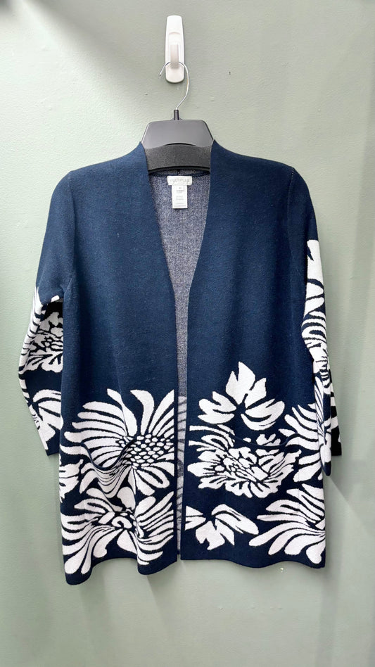 Multiples Floral Cardigan Sweater