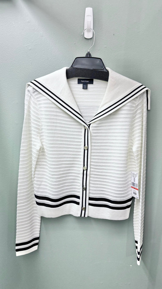 * Karen Kane Sailor Eyelet Sweater Top