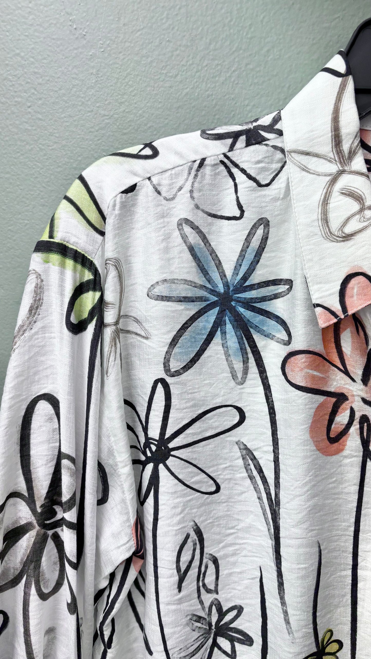* Tru Luxe Print Floral Top