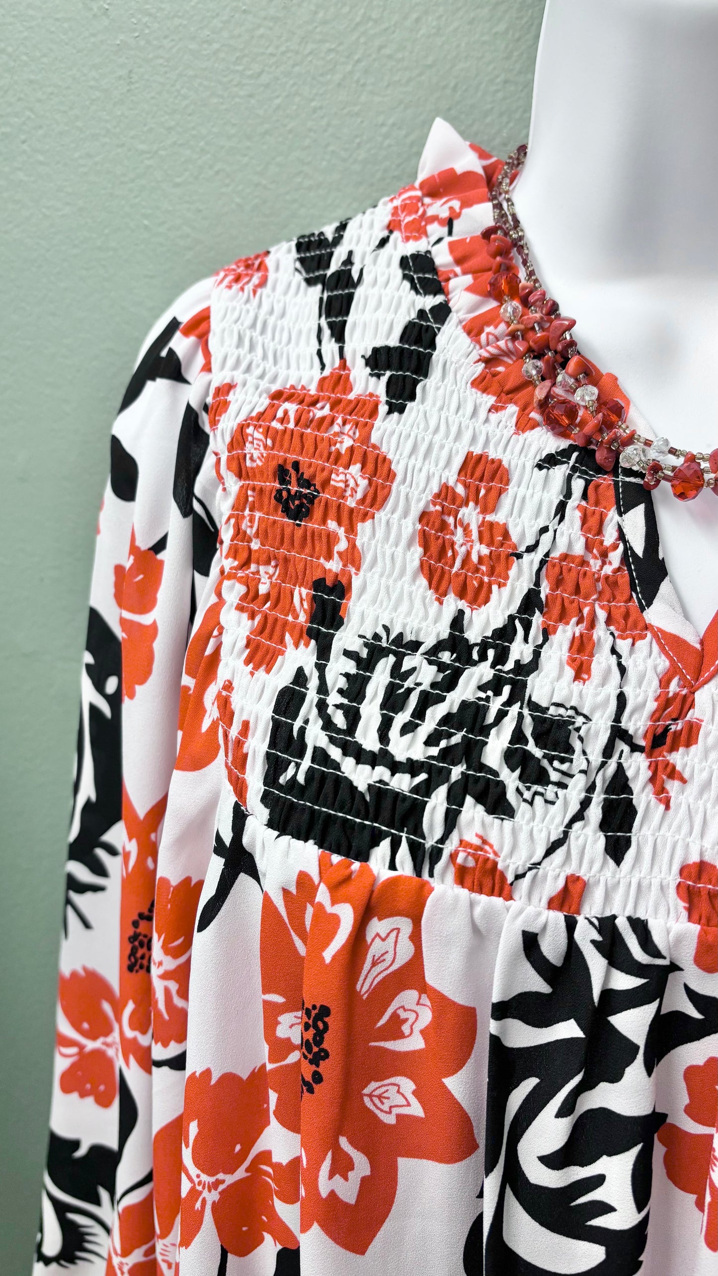 Clearance - Multiples Shirred Front