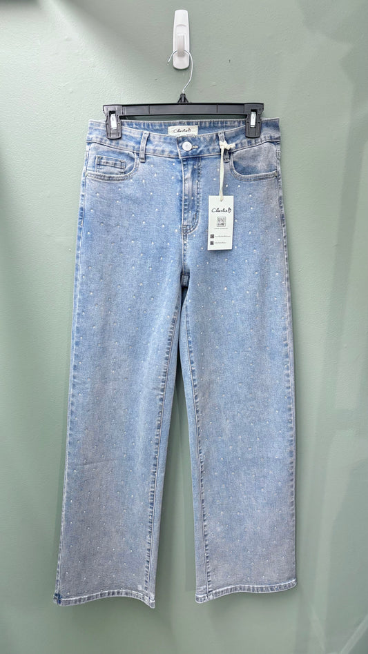 Charlie B Rhinestone Jean