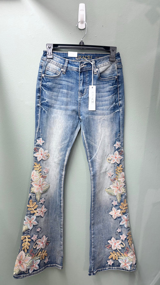Grace Embroidered Jeans