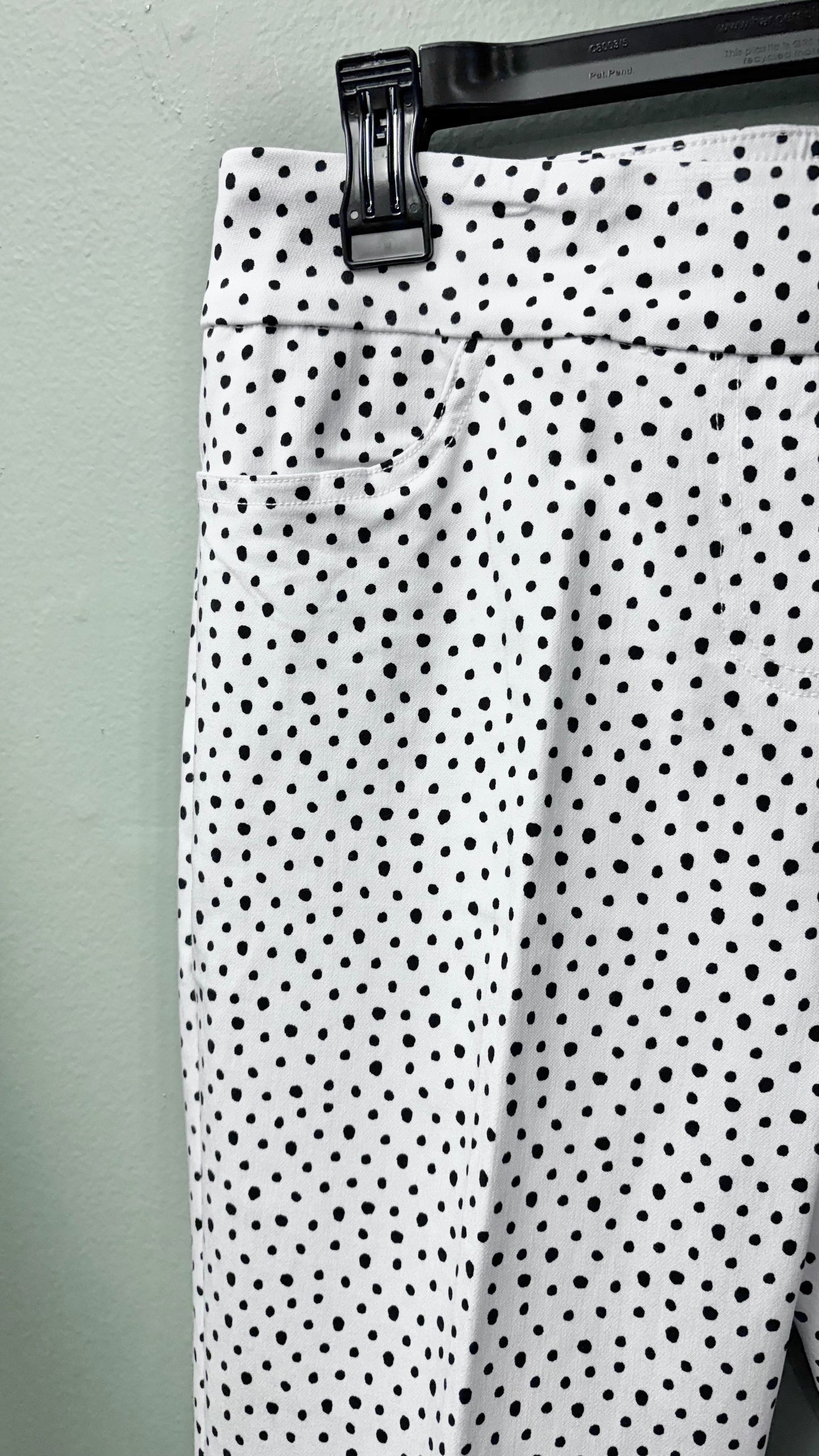 Multiples Slim-Sation Dotted Crop Pants