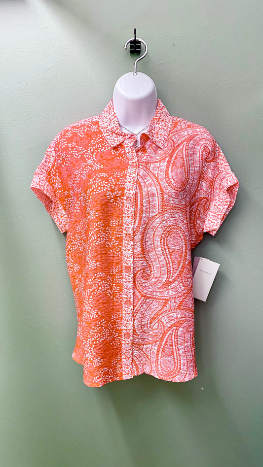 Clearance - Multiples Patterned Button Down