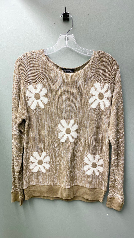 Clearance - S, L, XL - Charlie B Dolman Sleeve (Tan or Blue)